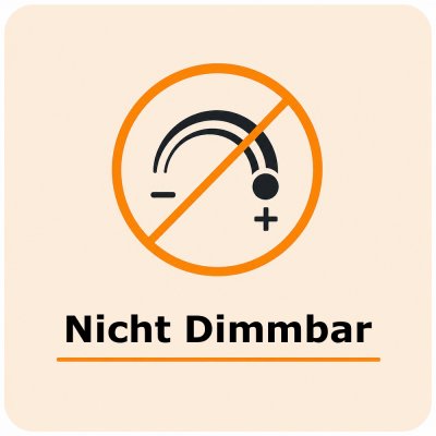 Nicht dimmbare LED Einbaustrahler –...
