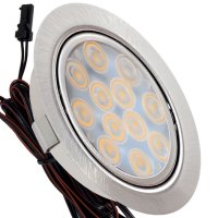 LED Möbeleuchte Luna 12V 3W - Flach & Plug &...