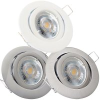 LED Einbauleuchte Lana 3W - GU5.3, 12V DC, neutralweiß