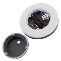 LED Außenwandleuchte Mila 12W 3000K warmweiß IP54 Anthrazit