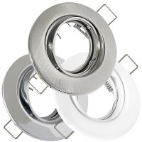 Einbauspot Alina – GU10/MR16, Ø90 mm,...