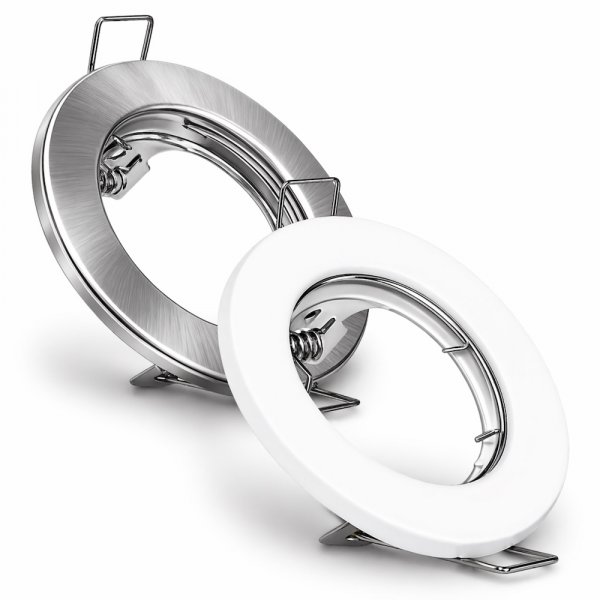 Einbauspot Lotta – GU10/MR16, Ø80 mm, starr