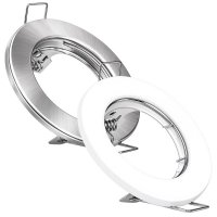 Einbauspot Lotta – GU10/MR16, Ø80 mm, starr