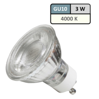 3 Watt - LED Einbaustrahler Lotta - 230V - GU10 Fassung - Starr