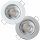 LED Einbaustrahler Lotta / 3W GU10 / Warmweiß 3000K / Nicht schwenkbar