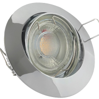 3 Watt - LED Einbaustrahler Lukas - 230V - GU10 Fassung - Schwenkbar