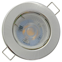 5 Watt - LED Einbaustrahler Lotta - 230V - GU10 Fassung - Starr
