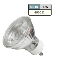 5 Watt - LED Einbaustrahler Lukas - 230V - GU10 Fassung - Schwenkbar