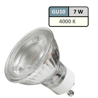 7 Watt - LED Einbaustrahler Lotta - 230V - GU10 Fassung - Starr