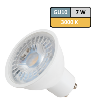 7 Watt - LED Einbaustrahler Lukas - 230V - GU10 Fassung - Schwenkbar