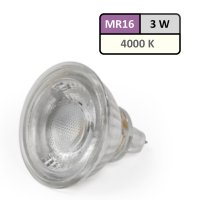 3 Watt - LED Einbauleuchte Alina - 12V - MR16 Fassung - Schwenkbar