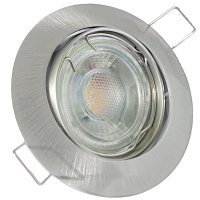LED Einbaustrahler Lukas | 230V | Flach | MCOB | 5Watt | Step Dimmbar