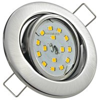 LED Einbaustrahler Alina | Flach | 230V | 5W | SMD Modul | Schwenkbar