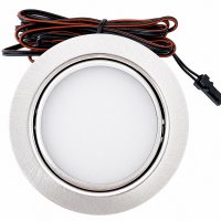 LED Möbelleuchte Emma 12V 3W warmweiß flach inkl. LED Trafo
