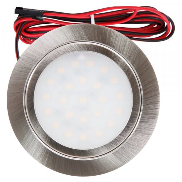 LED Möbeleuchte Finja 2,4W - 12V DC & flach, warmweiß