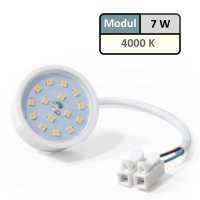 LED Einbaustrahler Lukas | Flach | 230V | 7W | SMD Modul | Schwenkbar