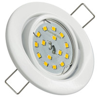 LED Einbaustrahler Alina | 230V | Flach | SMD Modul | 7W | Dimmbar