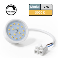 LED Einbaustrahler Lukas | 230V | Flach | SMD Modul | 7W | Dimmbar