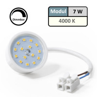 LED Einbaustrahler Lana | 230V | Flach | SMD Modul | 7W | Dimmbar