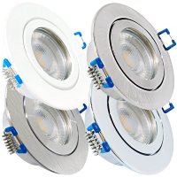 LED Bad Einbauleuchte Aqua 5W - GU5.3, 12V DC,...