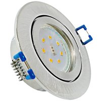 LED Bad Einbaustrahler Aqua 230V - 5,5W SMD Step Dimmbar 3000K
