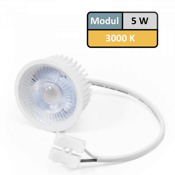 MCOB LED Modul 230V 5W 400lm 3000K Warmwei&szlig;