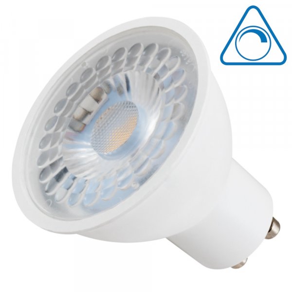 GU10 LED Strahler 7W dimmbar warmweiß 3000K 550lm 230V Spot