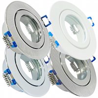 Einbauspot Aqua GU10/MR16/Modul IP44 Ø83 mm