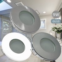 9W ✓ LED Spots Nero ✓ IP65 ✓ 230V ✓ GU10 ✓ Starr