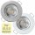 LED Einbaustrahler Lotta / 3W GU10 / Neutralweiß 4000K / Nicht schwenkbar