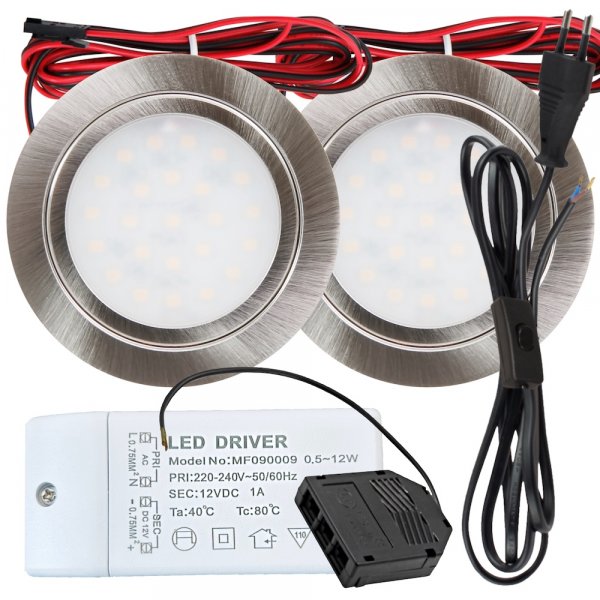 2 x mit Trafo, Verteiler &230V Zuleitung-Schalter