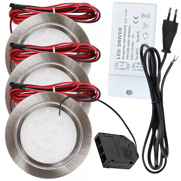 3 x mit Trafo, Verteiler & 230V Zuleitung