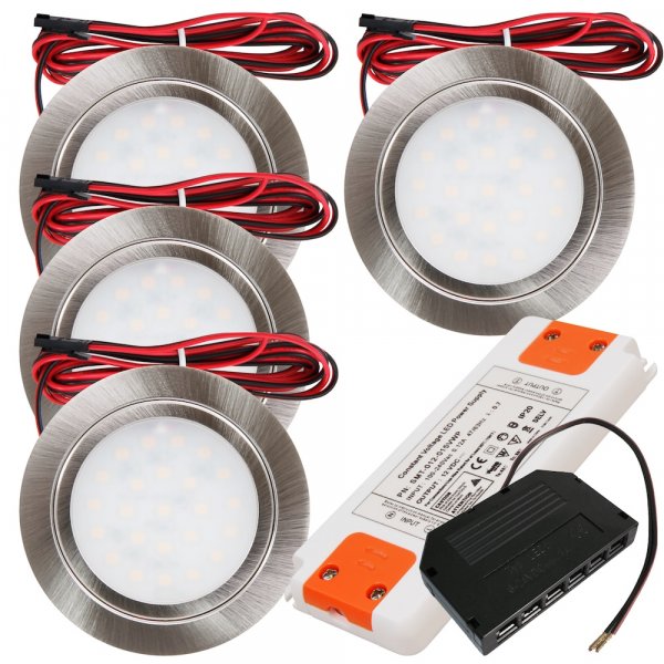 4 x inkl. Trafo und Verteiler