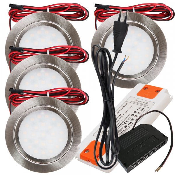 4 x mit Trafo, Verteiler & 230V Zuleitung