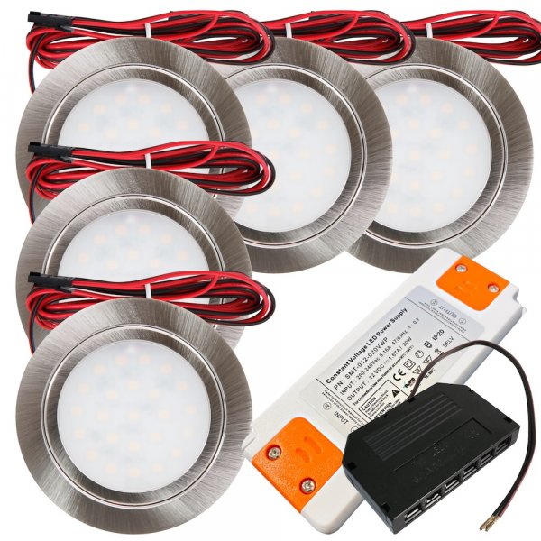 5 x inkl. Trafo und Verteiler