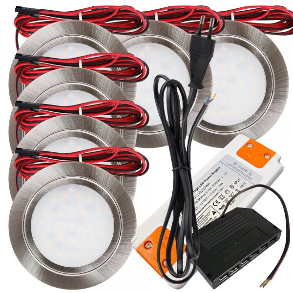 6 x mit Trafo, Verteiler & 230V Zuleitung