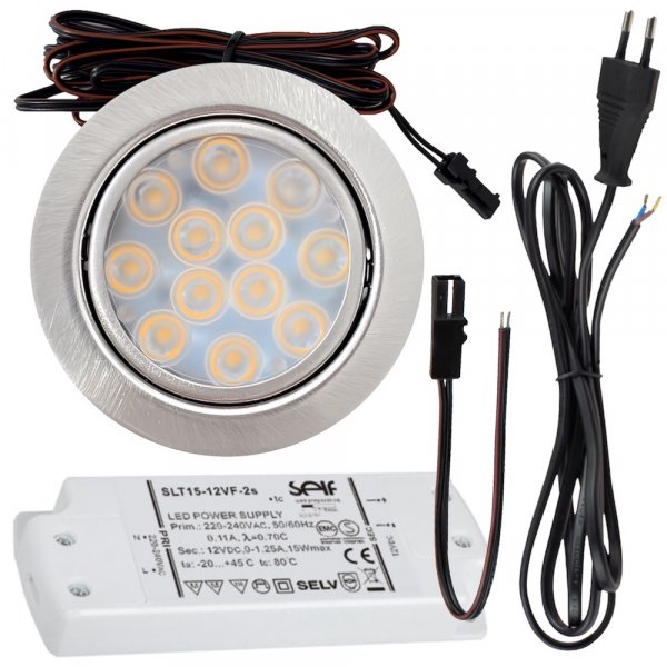 1 x mit Trafo, Verteiler & 230V Zuleitung