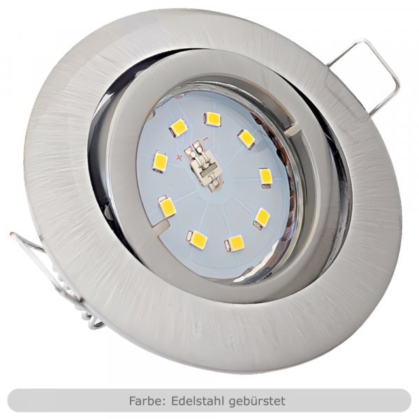 Edelstahl gebürstet