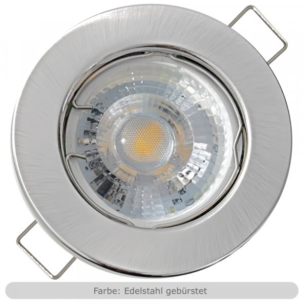 Edelstahl gebürstet